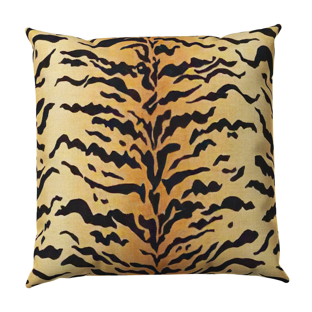 Throw Pillow in Tiger - Bold