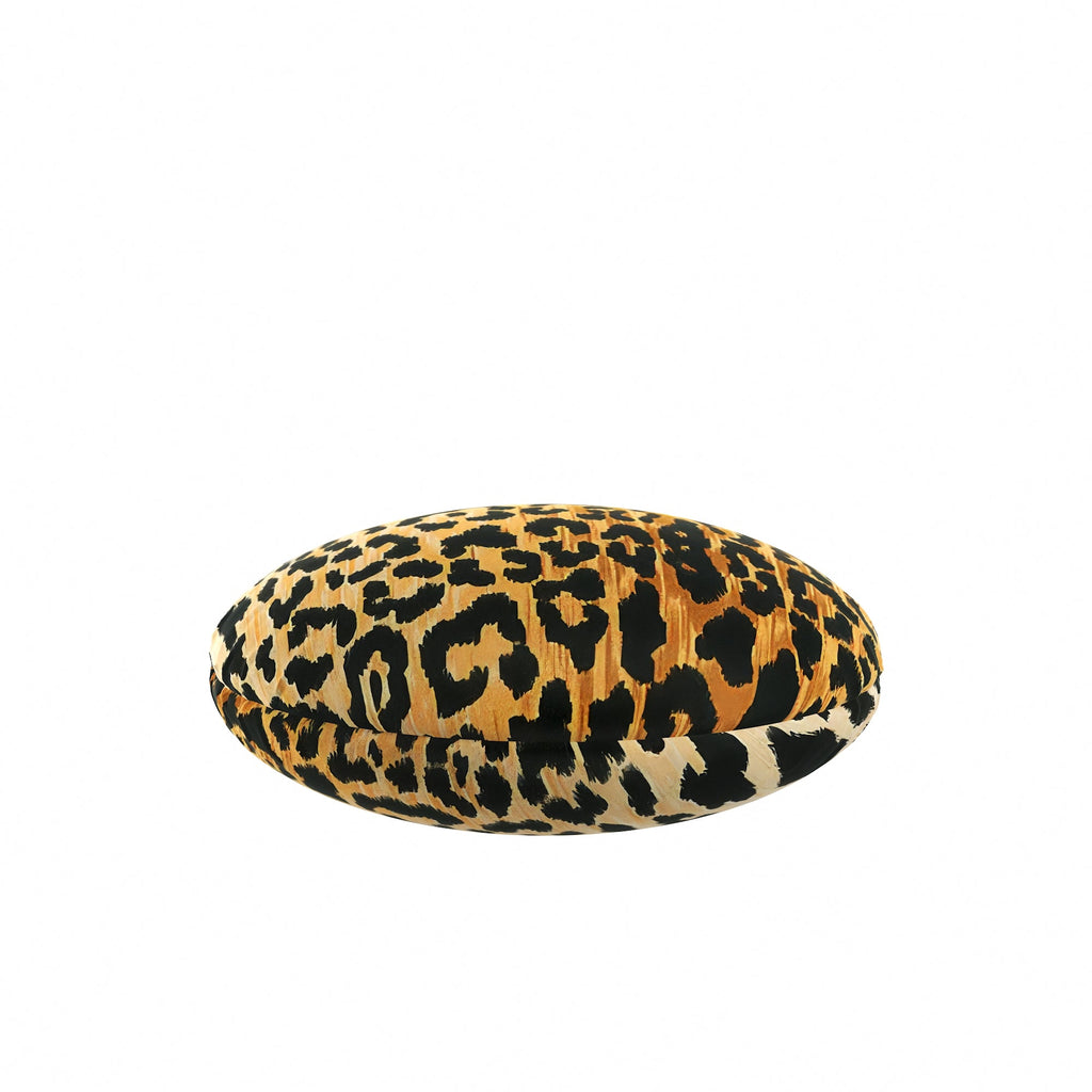 Circular Throw Pillow in Untamed Natural