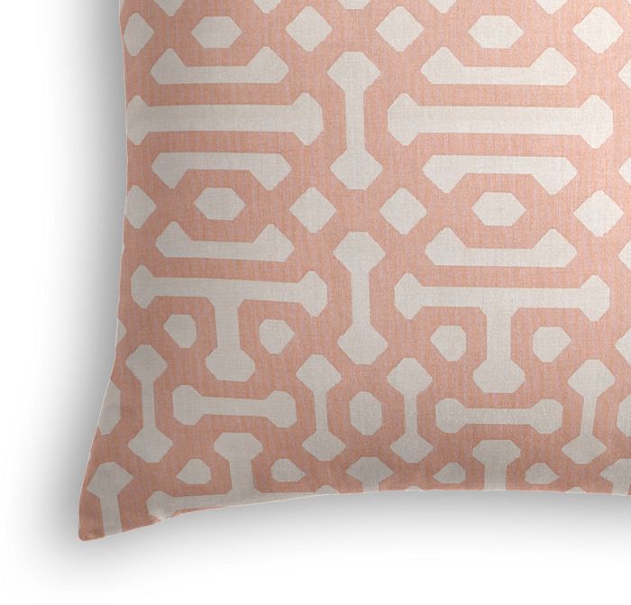 Outdoor Pillow in Sunbrella® Fretwork - Cameo