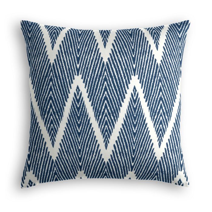 Throw Pillow in Bali - Denim