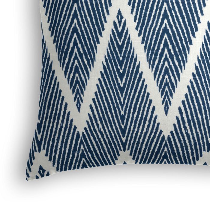 Throw Pillow in Bali - Denim