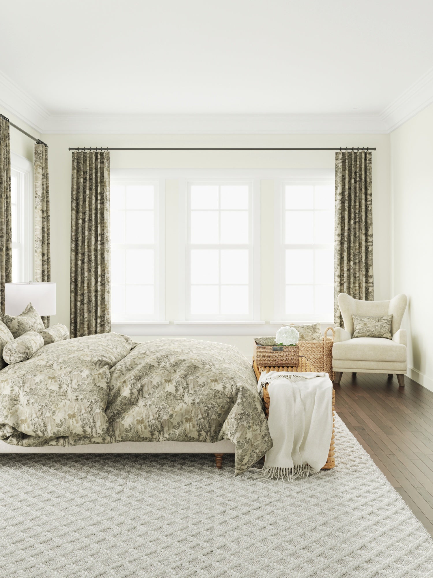 Country Toile - Onyx