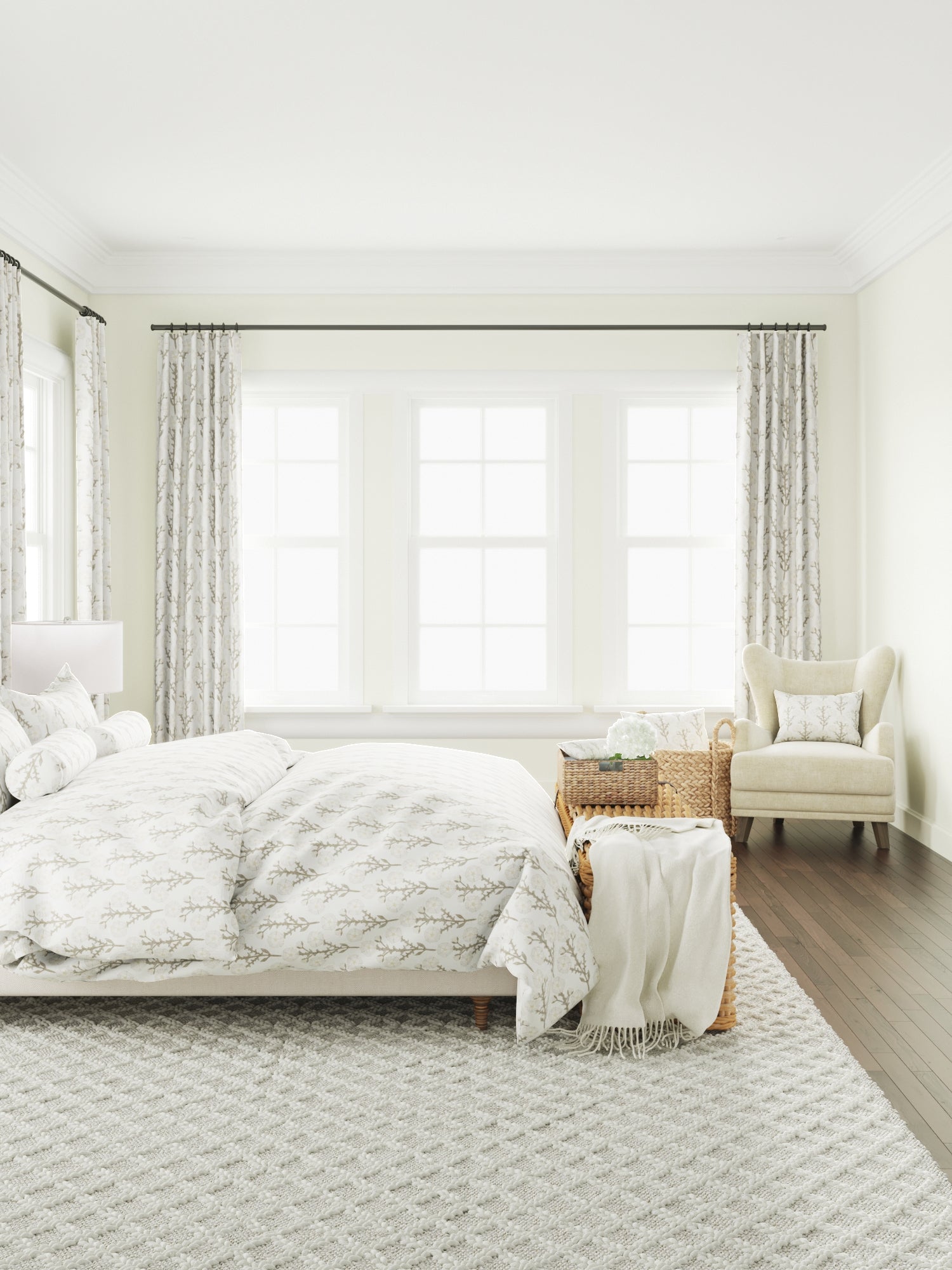 Cottage Flowers - Vanilla