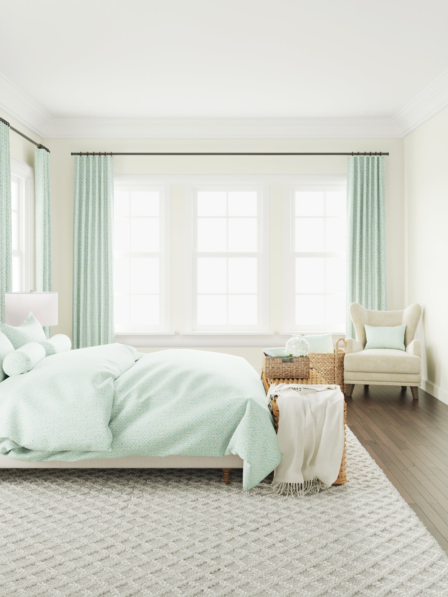 Positive Print - Emerald