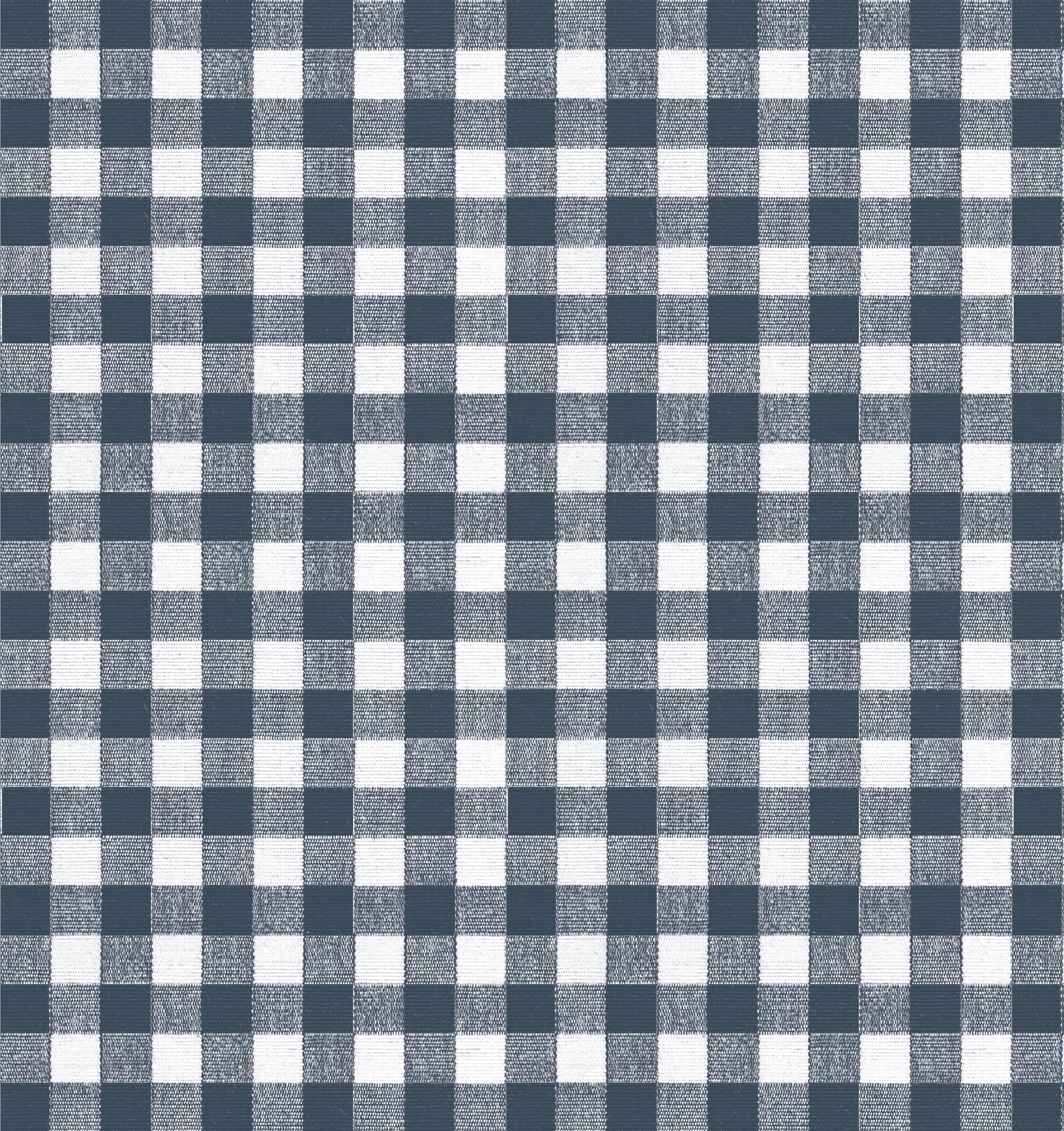Gingham - Navy