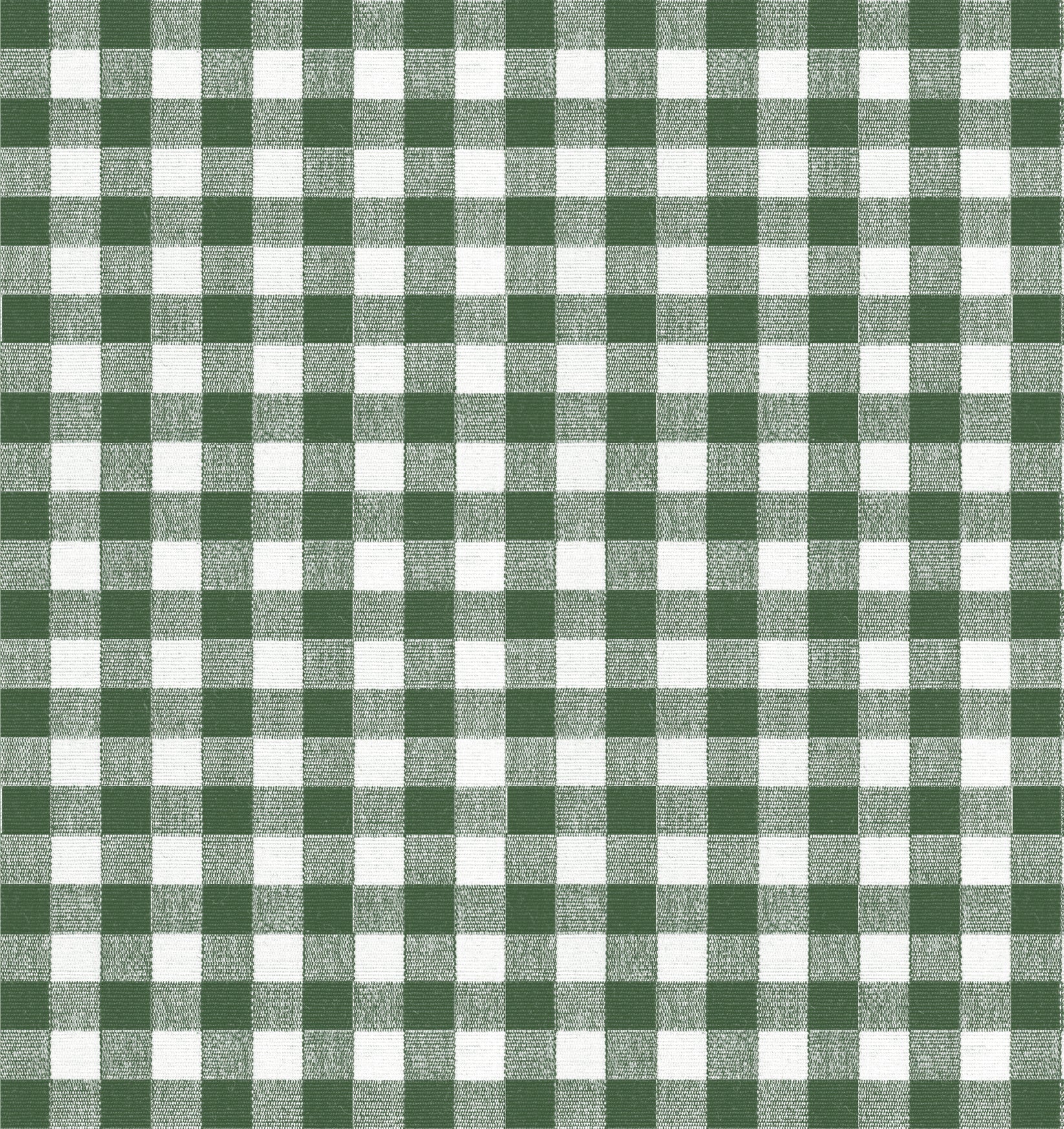 Pillow Sham in Gingham - Fir